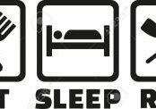 Eat sleep row